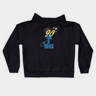 90 years of coolness Kids Hoodie